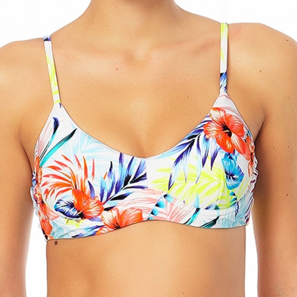 Junior's Underwire Bralette Bikini Top Swimsuit